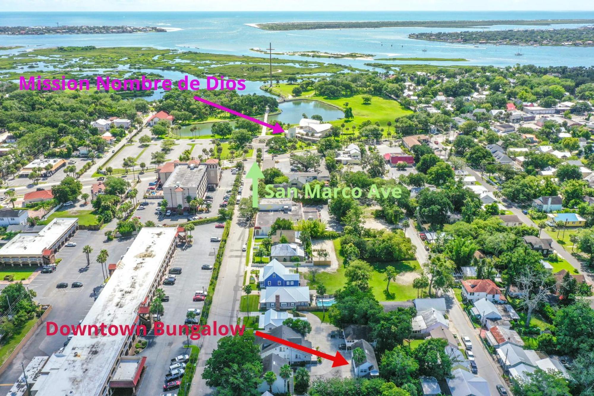 The Old Mission Collection - Downtown Bungalow St. Augustine Exterior foto