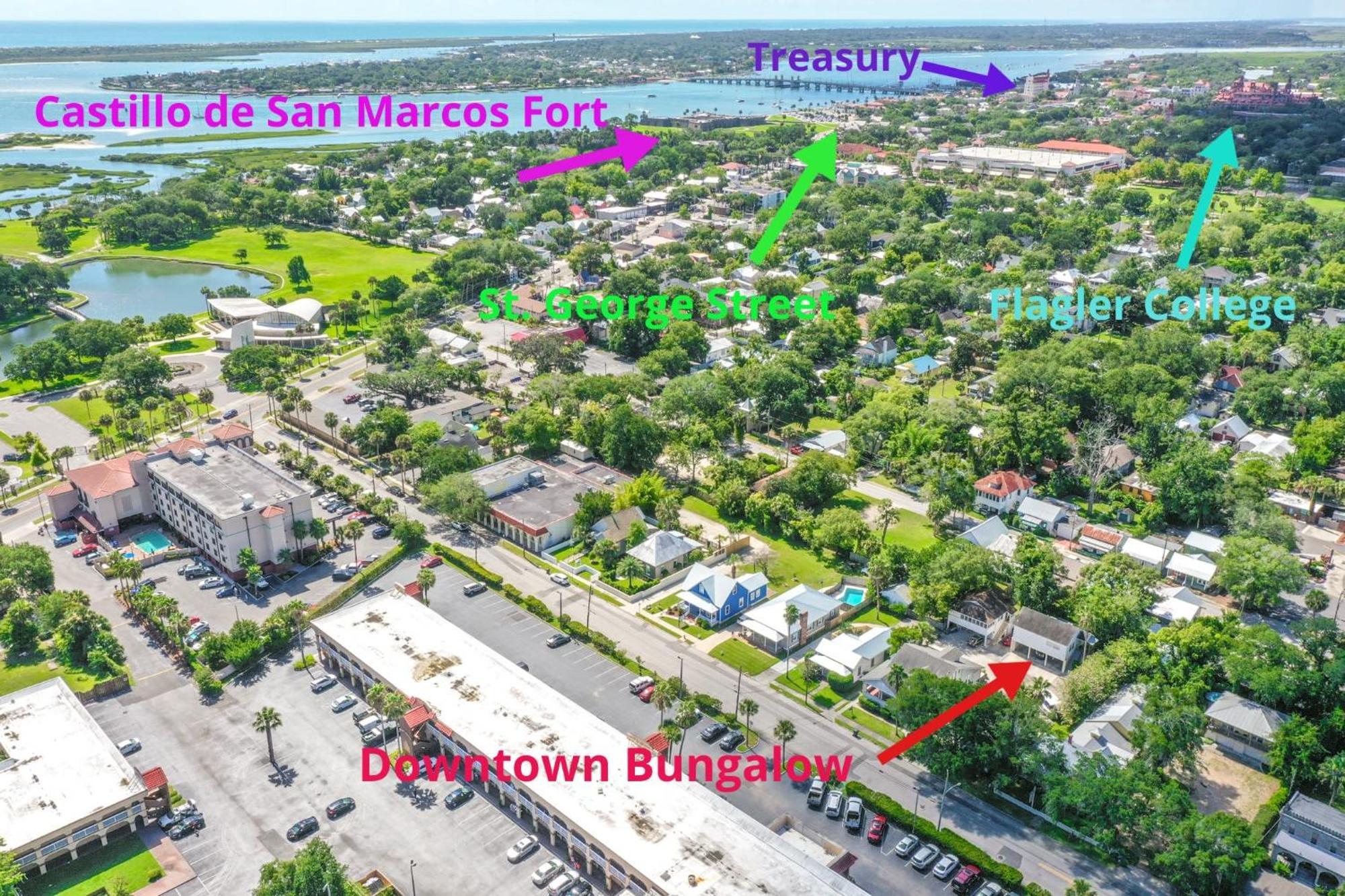 The Old Mission Collection - Downtown Bungalow St. Augustine Exterior foto